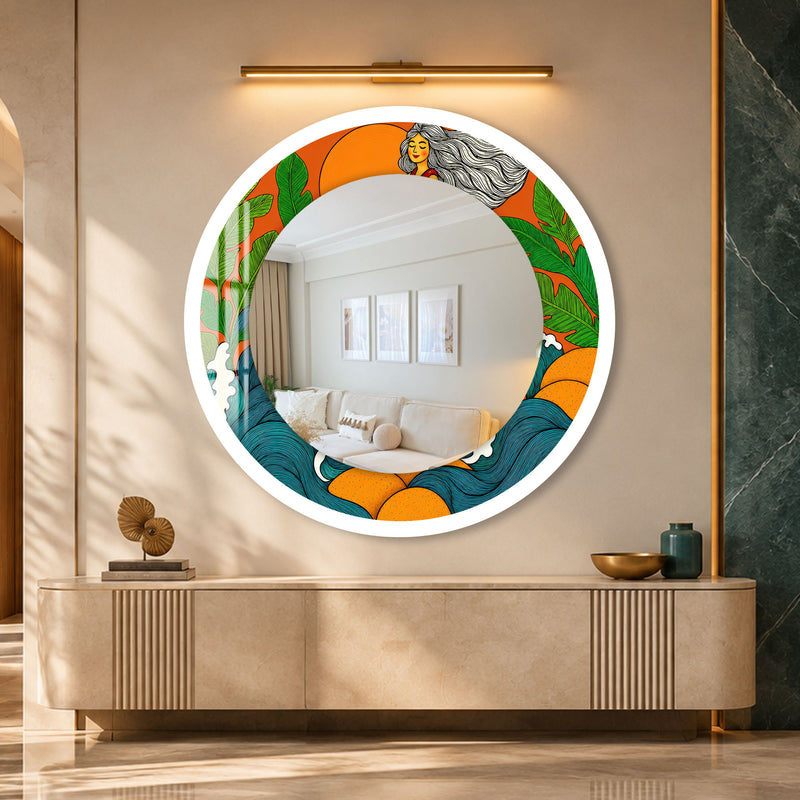 Ocean Dreamer with white frame