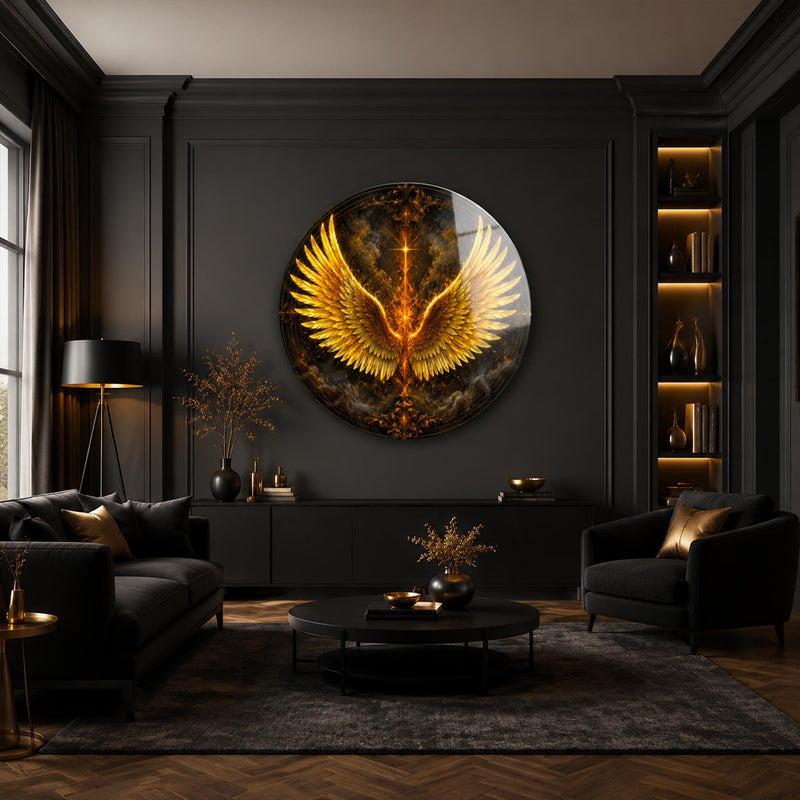Golden Phoenix Wings lifestyle view
