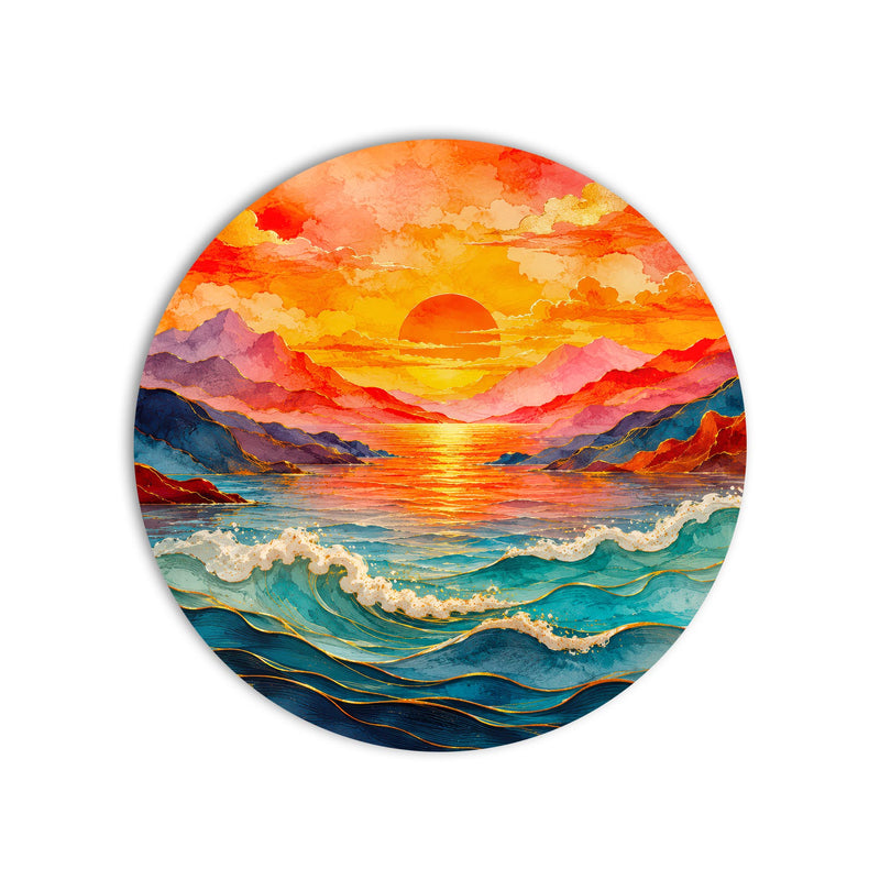 Golden Tide Sunset product shot on white background
