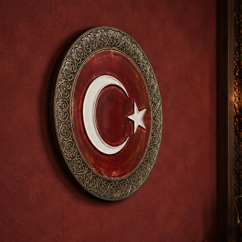 Crescent Star Emblem Plate lifestyle view