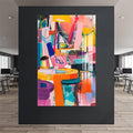 Artronauts Glass Print Abstract Studio- Tempered Glass Wall Art