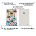 Artronauts Glass Print Abstarct Indoor Garden - Tempered Glass Wall Art