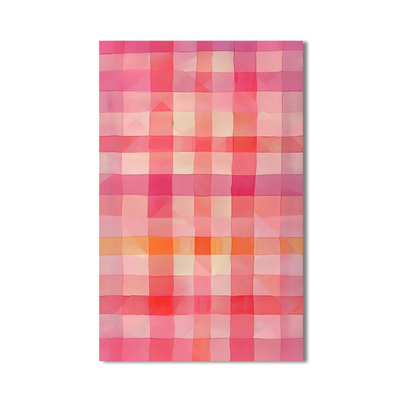 Artronauts Glass Print Mosaic Glow- Abstract Tempered Glass Wall Art
