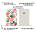 Artronauts Glass Print Pastel Bubbles - Abstract Tempered Glass Wall Art