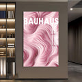 Artronauts Glass Print Pink Flow- Abstract Tempered Glass Wall Art