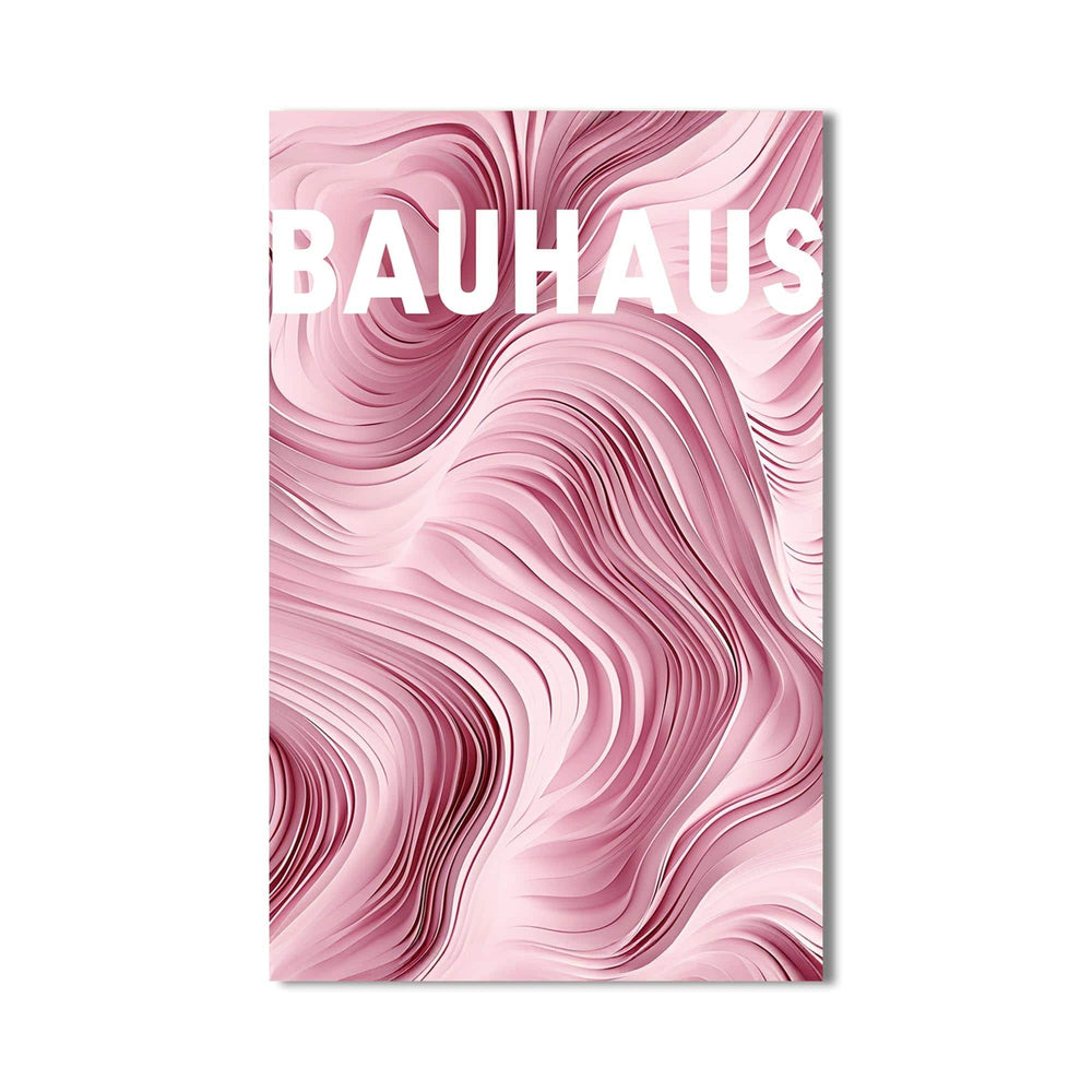 Artronauts Glass Print Pink Flow- Abstract Tempered Glass Wall Art