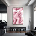 Artronauts Glass Print Pink Flow- Abstract Tempered Glass Wall Art