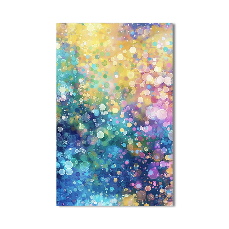 Artronauts Glass Print Aurora Dream Glow- Abstract Tempered Glass Wall Art