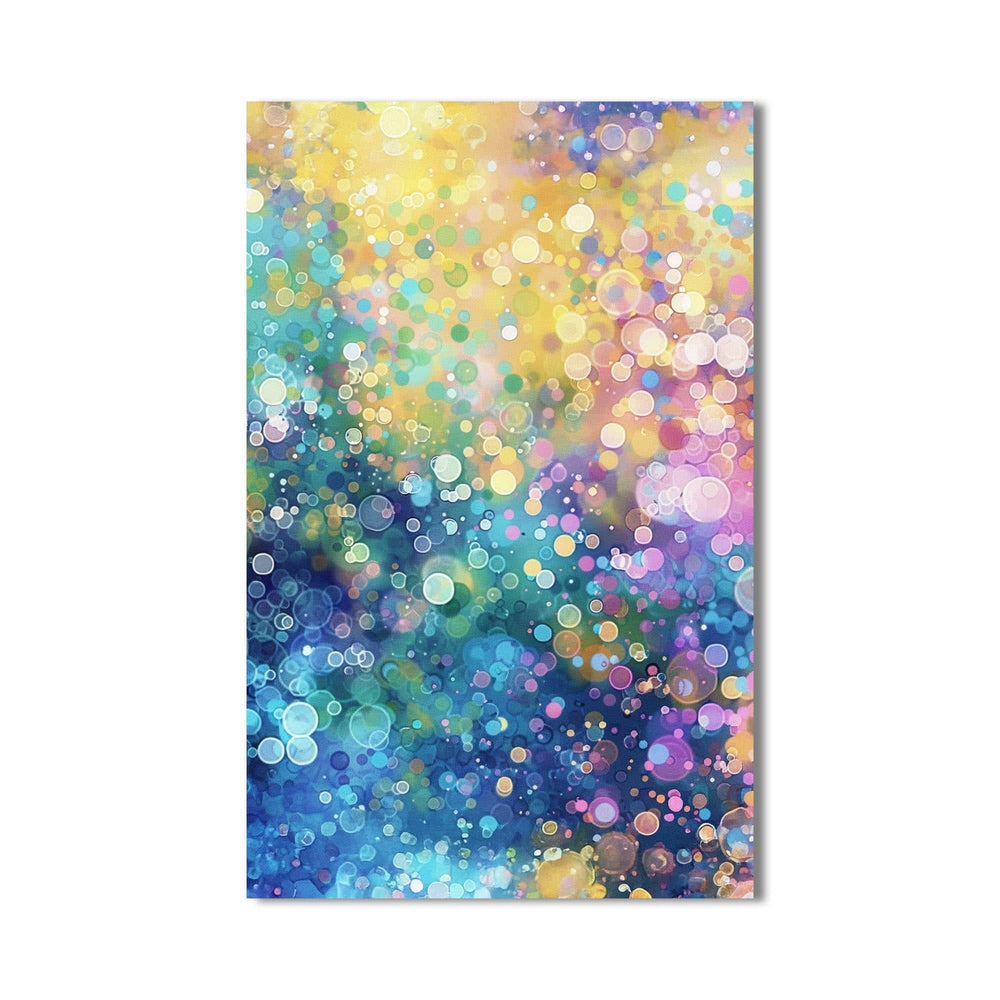 Artronauts Glass Print Aurora Dream Glow- Abstract Tempered Glass Wall Art