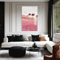 Artronauts Glass Print Soft Meadow- Abstract Tempered Glass Wall Art