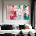 Artronauts Glass Print Pastel Texture Blend - Abstract Tempered Glass Wall Art