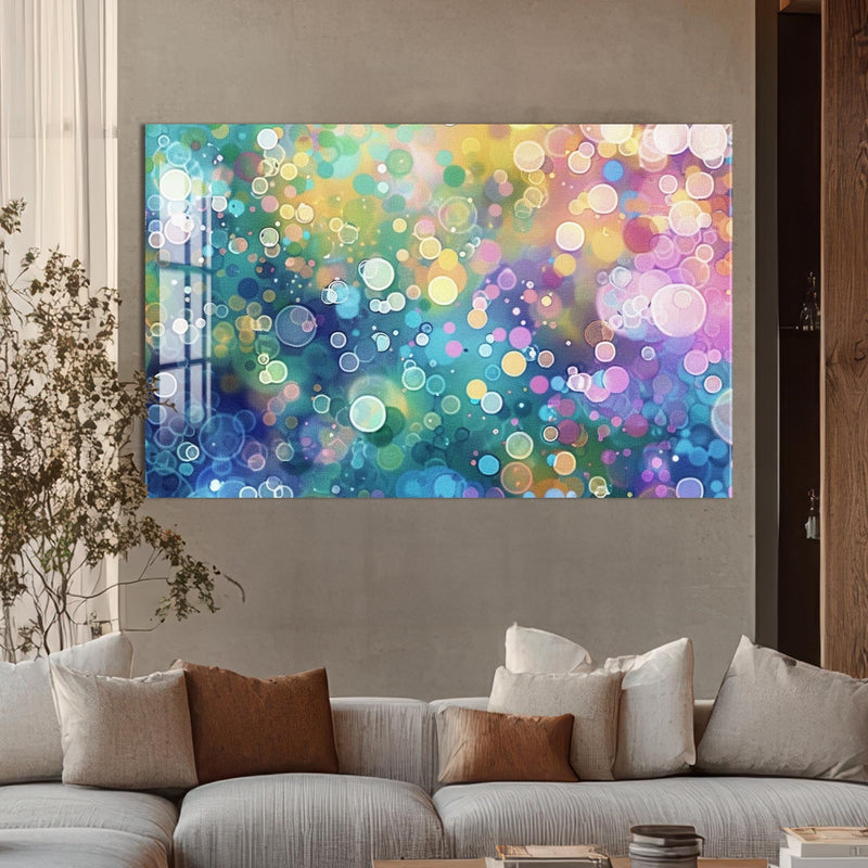 Artronauts Glass Print Bubble Dreamscape – Abstract Tempered Glass Wall Art
