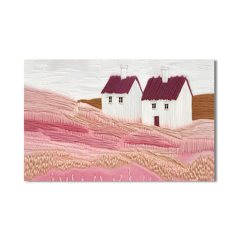 Artronauts Glass Print Countryside Whispers – Abstract Tempered Glass Wall Art
