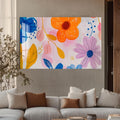 Artronauts Glass Print Floral Joy – Abstract Tempered Glass Wall Art