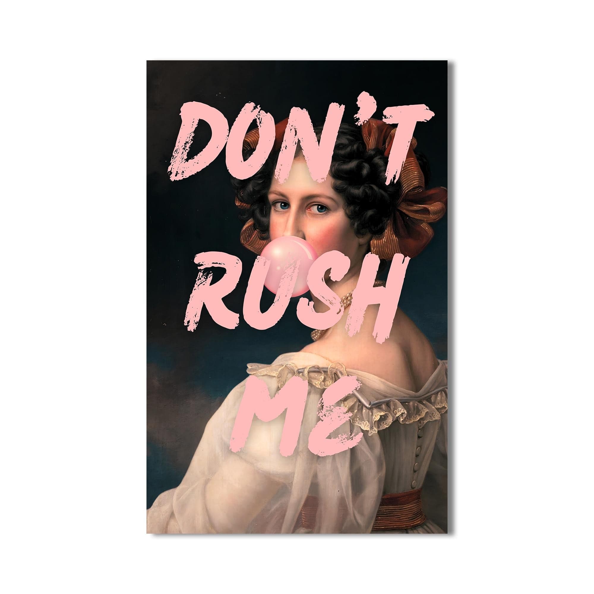 Artronauts Glass Print Don't Rush Me - Tempered Glass Wall Art