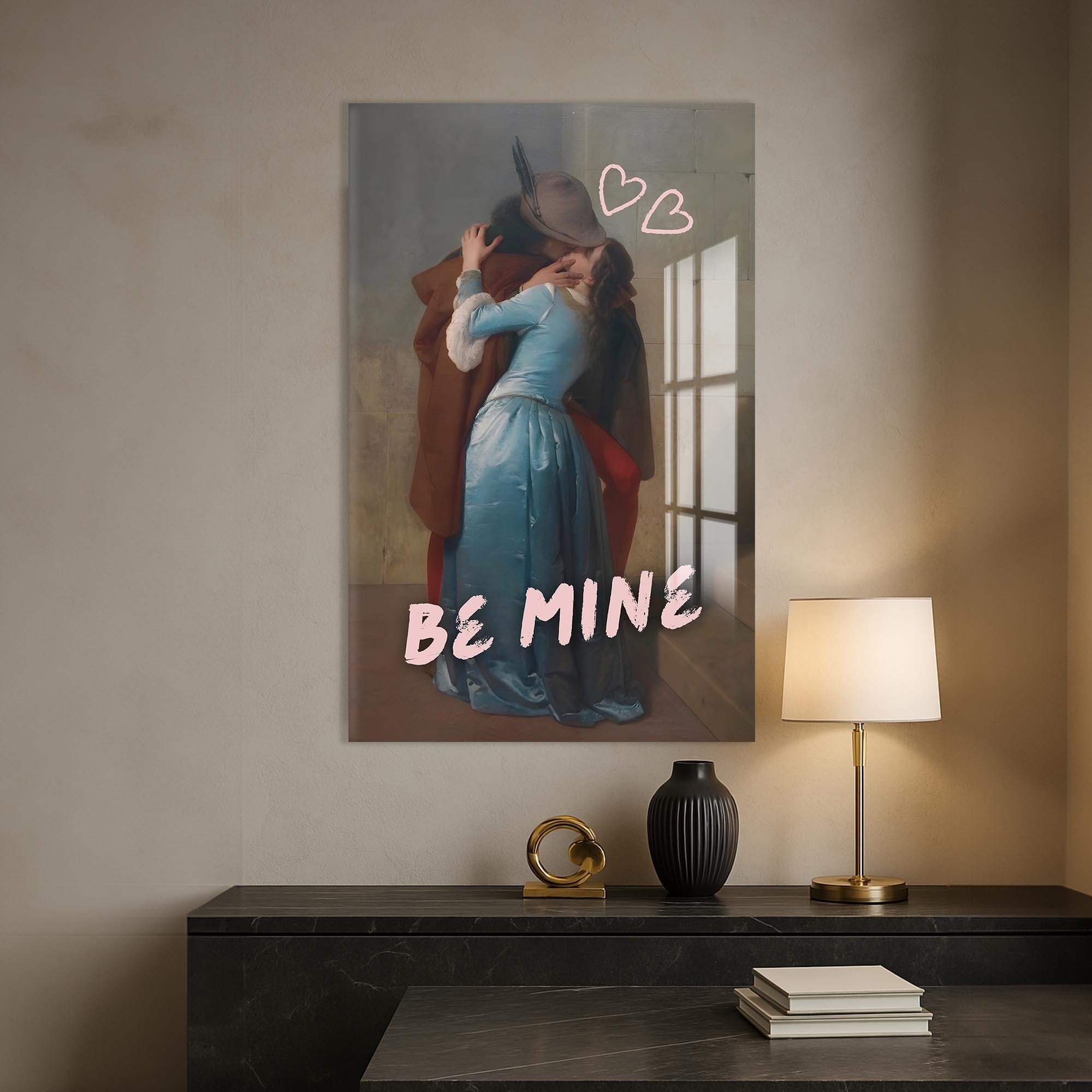 Artronauts Glass Print Be Mine - Tempered Glass Wall Art