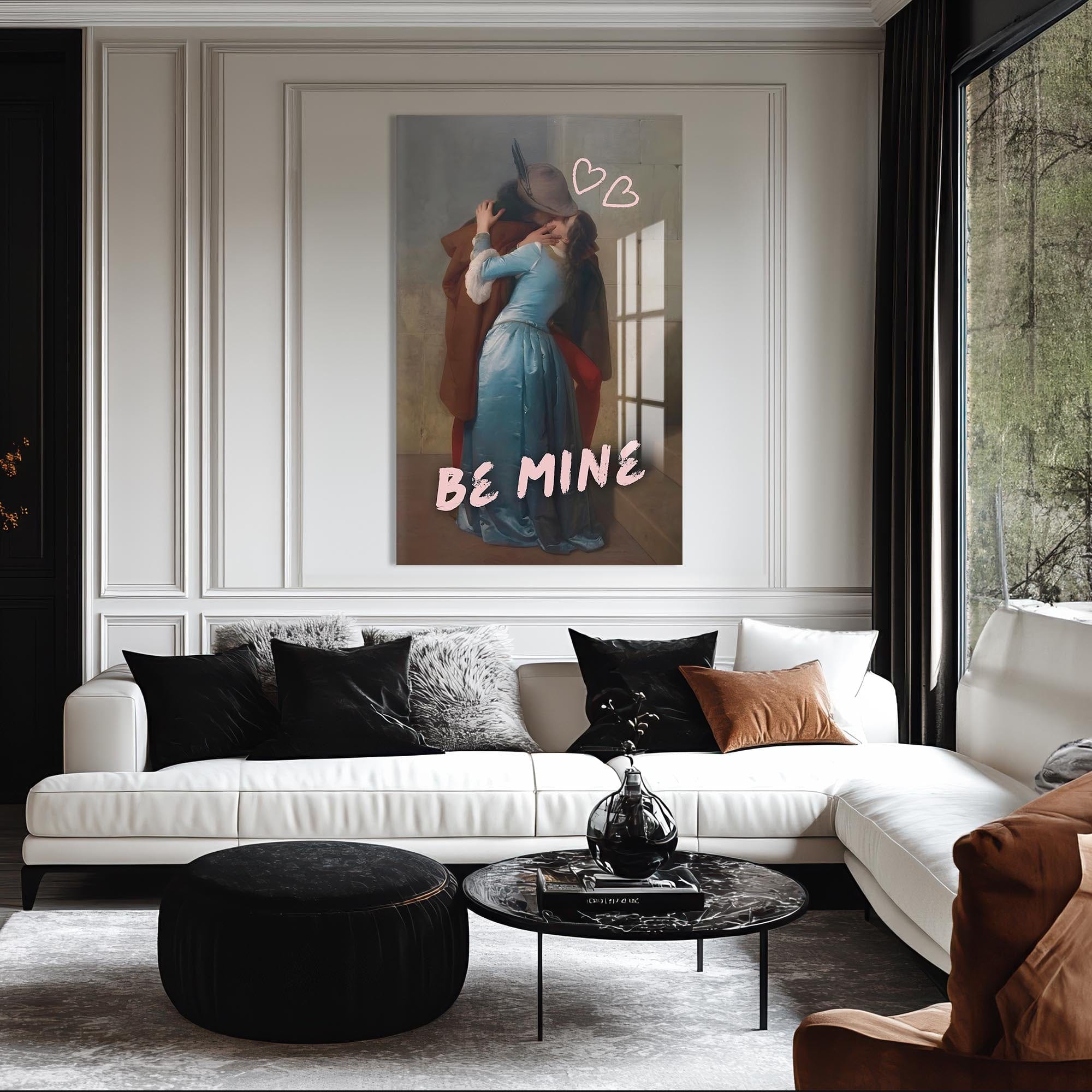 Artronauts Glass Print Be Mine - Tempered Glass Wall Art