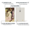 Artronauts Glass Print Like A Princess - Tempered Glass Wall Art