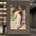 Artronauts Glass Print Like A Princess - Tempered Glass Wall Art