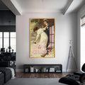 Artronauts Glass Print S | 72x46 cm | 28.3"x18.1" / Gold Like A Princess - Tempered Glass Wall Art