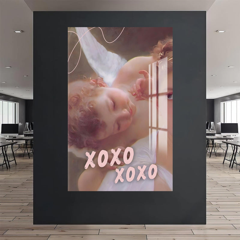 Artronauts Glass Print XOXO XOXO - Tempered Glass Wall Art