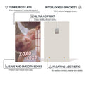 Artronauts Glass Print XOXO XOXO - Tempered Glass Wall Art