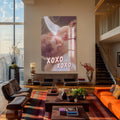 Artronauts Glass Print XOXO XOXO - Tempered Glass Wall Art