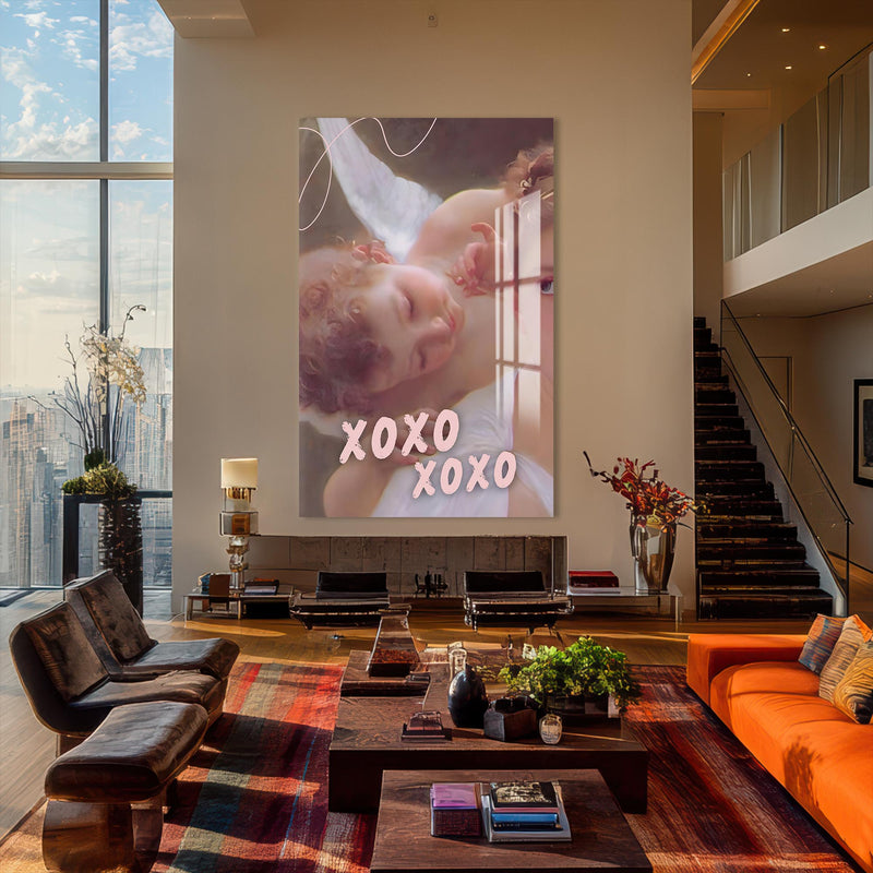 Artronauts Glass Print XOXO XOXO - Tempered Glass Wall Art