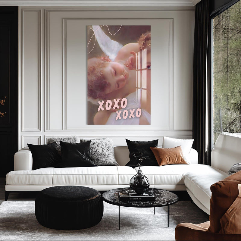 Artronauts Glass Print XOXO XOXO - Tempered Glass Wall Art