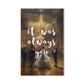 Artronauts Glass Print It Was Always - Tempered Glass Wall Art