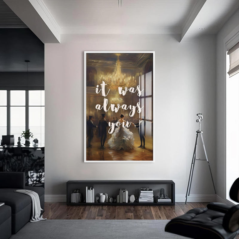Artronauts Glass Print S | 72x46 cm | 28.3"x18.1" / White It Was Always - Tempered Glass Wall Art