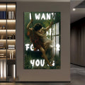Artronauts Glass Print I Want Forever - Tempered Glass Wall Art