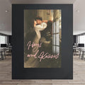 Artronauts Glass Print Hugs And Kisses - Tempered Glass Wall Art