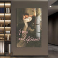 Artronauts Glass Print Hugs And Kisses - Tempered Glass Wall Art