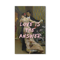 Artronauts Glass Print Love Is The Answer - Tempered Glass Wall Art