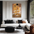 Artronauts Glass Print Go On Look Me - Tempered Glass Wall Art