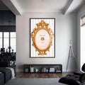 Artronauts Glass Print S | 72x46 cm | 28.3"x18.1" / Black Press For Coffee - Tempered Glass Wall Art