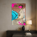 Artronauts Glass Print Graffiti Muse - Tempered Glass Wall Art