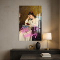 Artronauts Glass Print Shh… I’m Reading - Tempered Glass Wall Art
