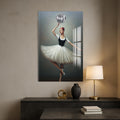 Artronauts Glass Print Disco Ballerina - Tempered Glass Wall Art