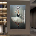 Artronauts Glass Print Disco Ballerina - Tempered Glass Wall Art