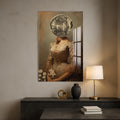 Artronauts Glass Print Disco Head Muse - Tempered Glass Wall Art