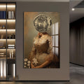Artronauts Glass Print Disco Head Muse - Tempered Glass Wall Art