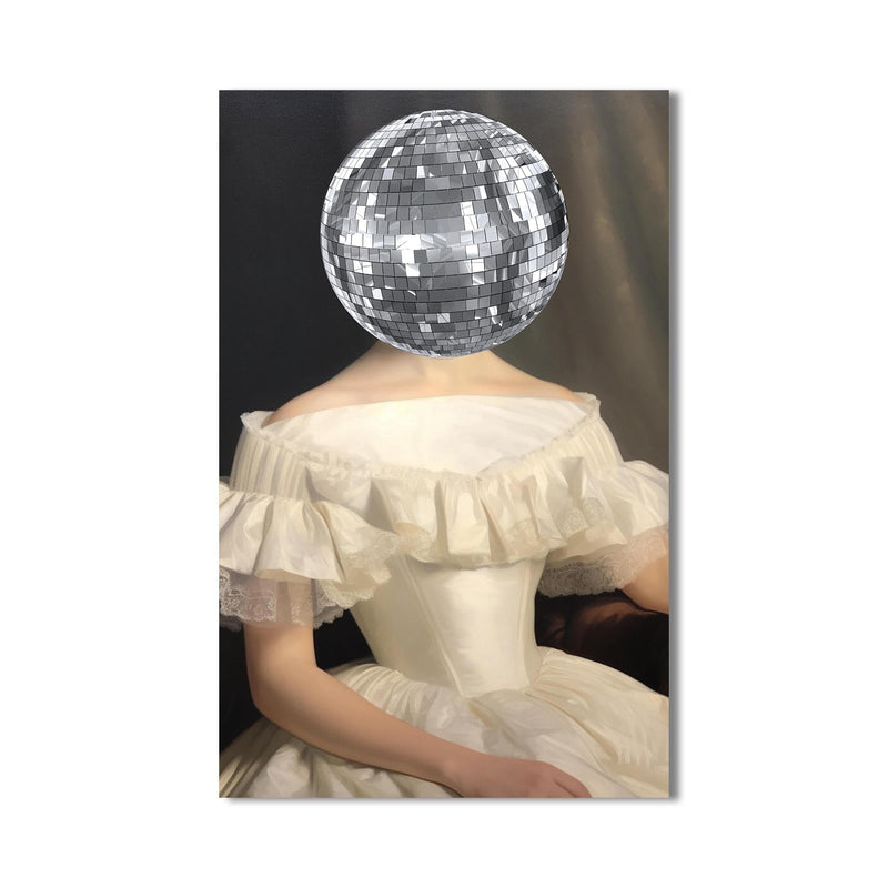 Artronauts Glass Print Disco Bride - Tempered Glass Wall Art