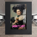 Artronauts Glass Print WHAT’S UP ? - Tempered Glass Wall Art