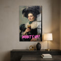 Artronauts Glass Print WHAT’S UP ? - Tempered Glass Wall Art
