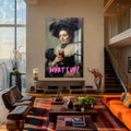 Artronauts Glass Print WHAT’S UP ? - Tempered Glass Wall Art