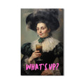 Artronauts Glass Print WHAT’S UP ? - Tempered Glass Wall Art