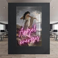 Artronauts Glass Print Angel Energy - Tempered Glass Wall Art