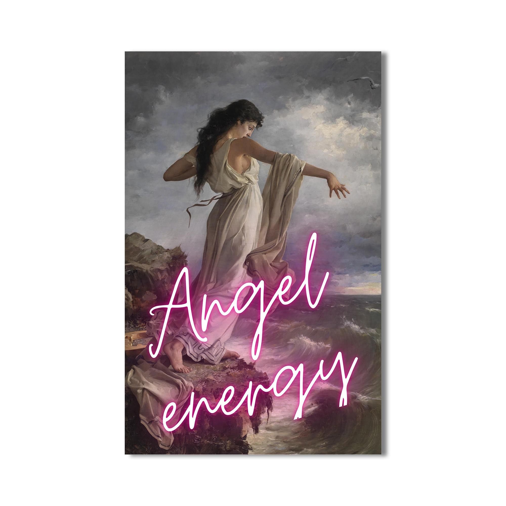 Artronauts Glass Print Angel Energy - Tempered Glass Wall Art
